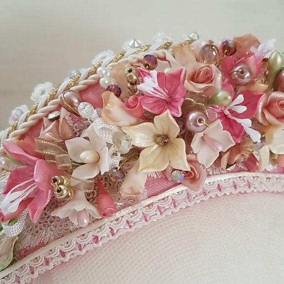 Handmade girls or women headpiece - Picture 5 of 6